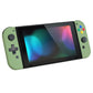 eXtremeRate Dpad Version Replacement Full Set Shell Case with Buttons for Joycon of NS Switch - Matcha Green