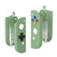 eXtremeRate Dpad Version Replacement Full Set Shell Case with Buttons for Joycon of NS Switch - Matcha Green