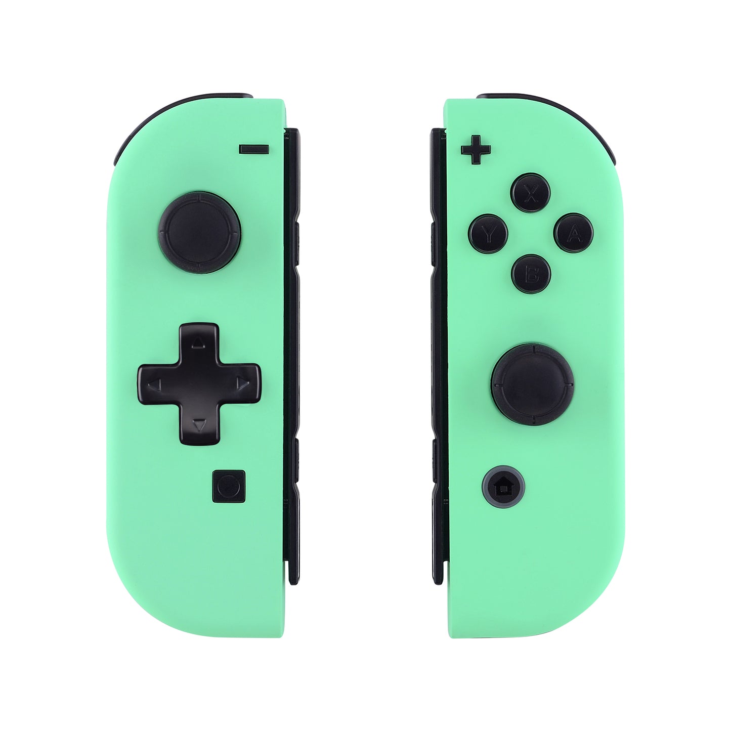 eXtremeRate Dpad Version Replacement Full Set Shell Case with Buttons for Joycon of NS Switch - Mint Green