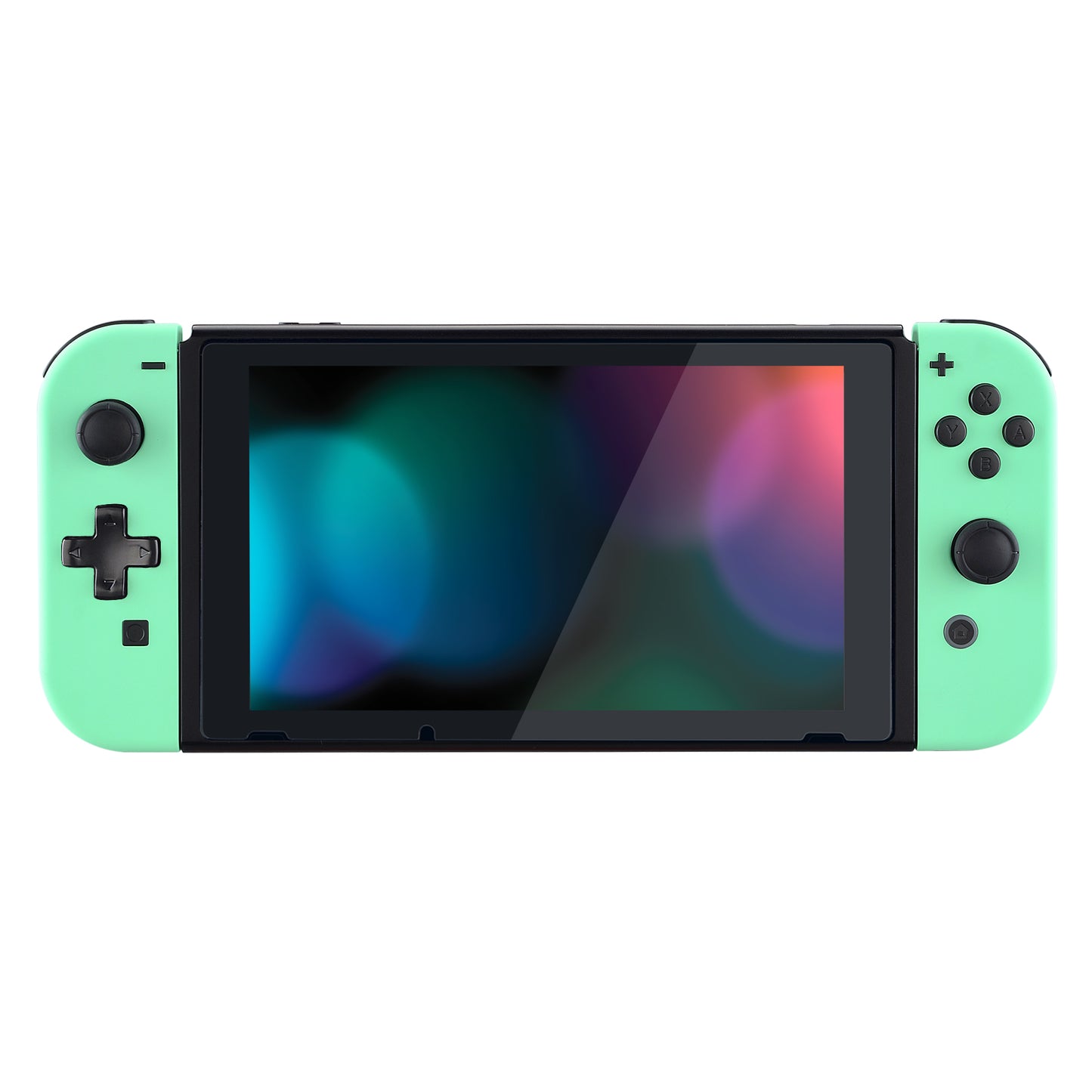 eXtremeRate Dpad Version Replacement Full Set Shell Case with Buttons for Joycon of NS Switch - Mint Green