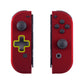 eXtremeRate Dpad Version Replacement Full Set Shell Case with Buttons for Joycon of NS Switch - Scarlet Red