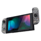 eXtremeRate Dpad Version Replacement Full Set Shell Case with Buttons for Joycon of NS Switch - Transparent Clear