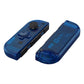 eXtremeRate Dpad Version Replacement Full Set Shell Case with Buttons for Joycon of NS Switch - Transparent Clear Blue