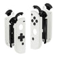 eXtremeRate Dpad Version Replacement Full Set Shell Case with Buttons for Joycon of NS Switch - White