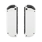 eXtremeRate Dpad Version Replacement Full Set Shell Case with Buttons for Joycon of NS Switch - White