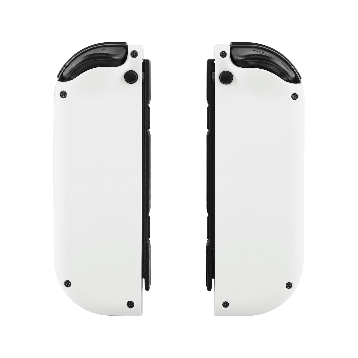 eXtremeRate Dpad Version Replacement Full Set Shell Case with Buttons for Joycon of NS Switch - White