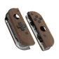 eXtremeRate Dpad Version Replacement Full Set Shell Case with Buttons for Joycon of NS Switch - Wood Grain