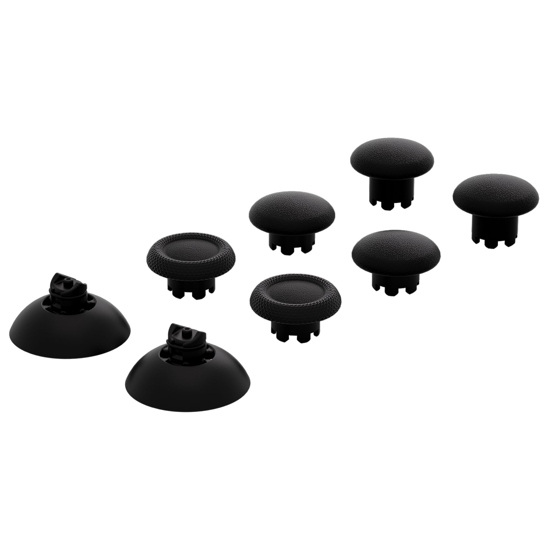EDGE Sticks Replacement Interchangeable Thumbsticks for PS5 & PS4 All Model Controllers - Black eXtremeRate