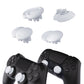 eXtremeRate EDGE Sticks Replacement Interchangeable Thumbsticks for PS5 & PS4 All Model Controllers - Robot White