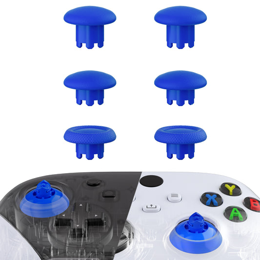 EDGE Sticks Replacement Interchangeable Thumbsticks for Xbox Series X/S & Xbox Core & Xbox One X/S & Xbox Elite V1 & NS Switch Pro Controller - Blue eXtremeRate