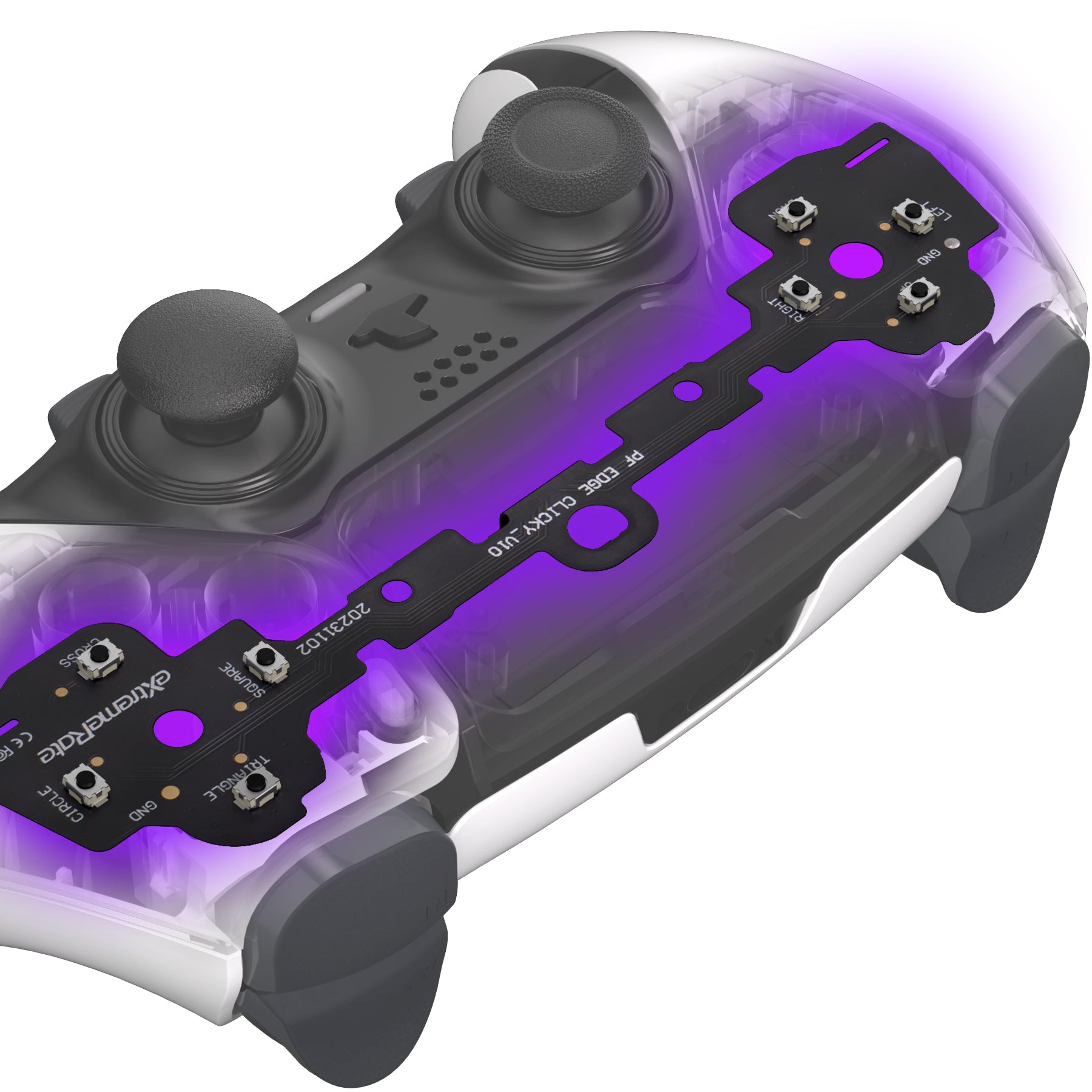 eXtremeRateFaceButtonsClickyKitforPS5EdgeController,CustomTactileDpadActionButtonsforPS5EdgeController