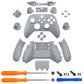 eXtremeRate Full Set Housing Shell Case with Buttons for Xbox Series X & S Controller - New Hope Gray