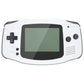 eXtremeRate GBA Replacement Full Set Buttons for Gameboy Advance - Transparent Clear Black