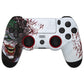 eXtremeRate Ghost Redesigned Front Housing Shell with Touch Pad Compatible with PS4 Slim Pro Controller JDM-040/050/055 - Clown HAHAHA eXtremeRate