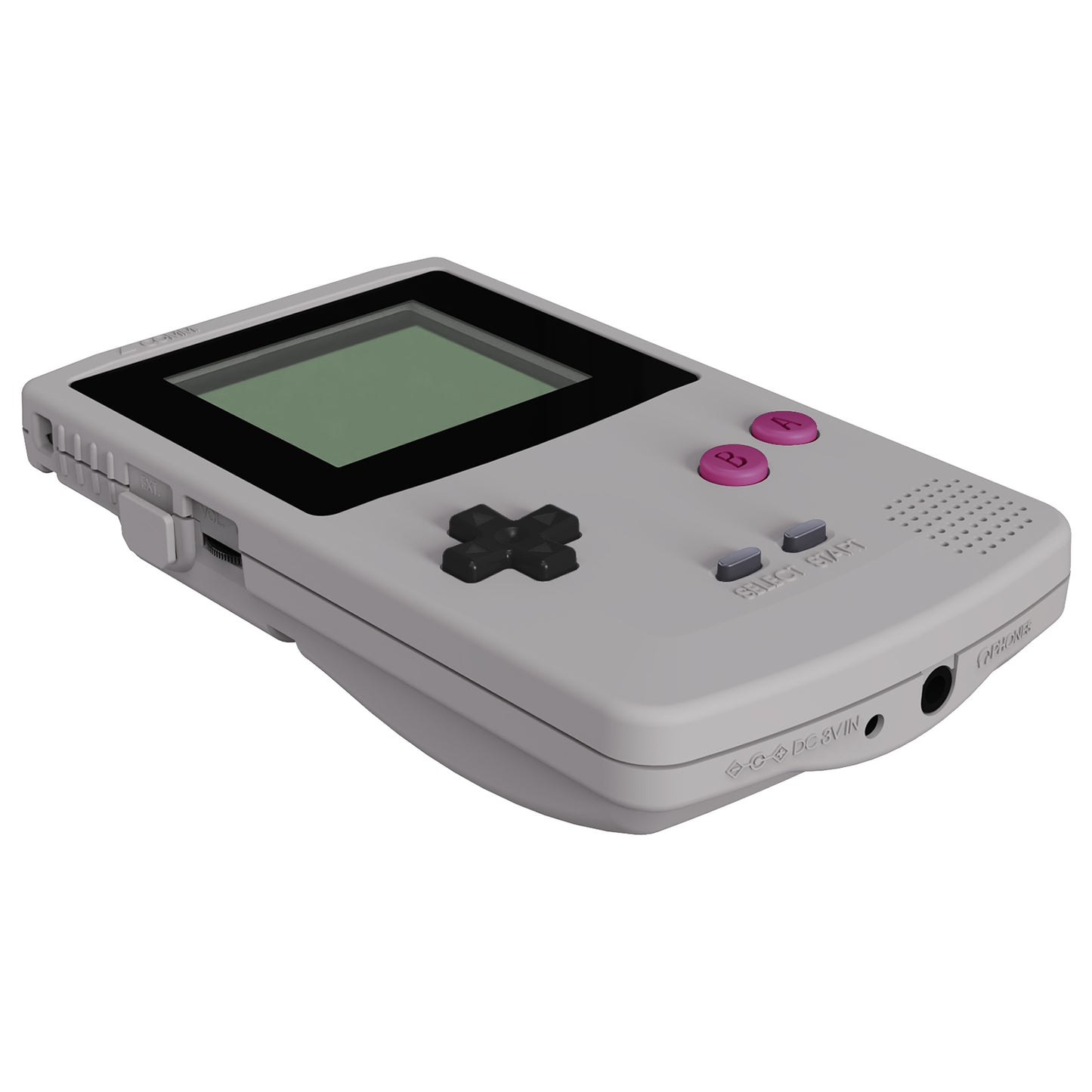 eXtremeRate IPS Ready Upgraded GBC Replacement Full Set Shells with Buttons for Gameboy Color, Compatible with GBC OSD IPS & Regular IPS & Standard LCD - Classic Gray