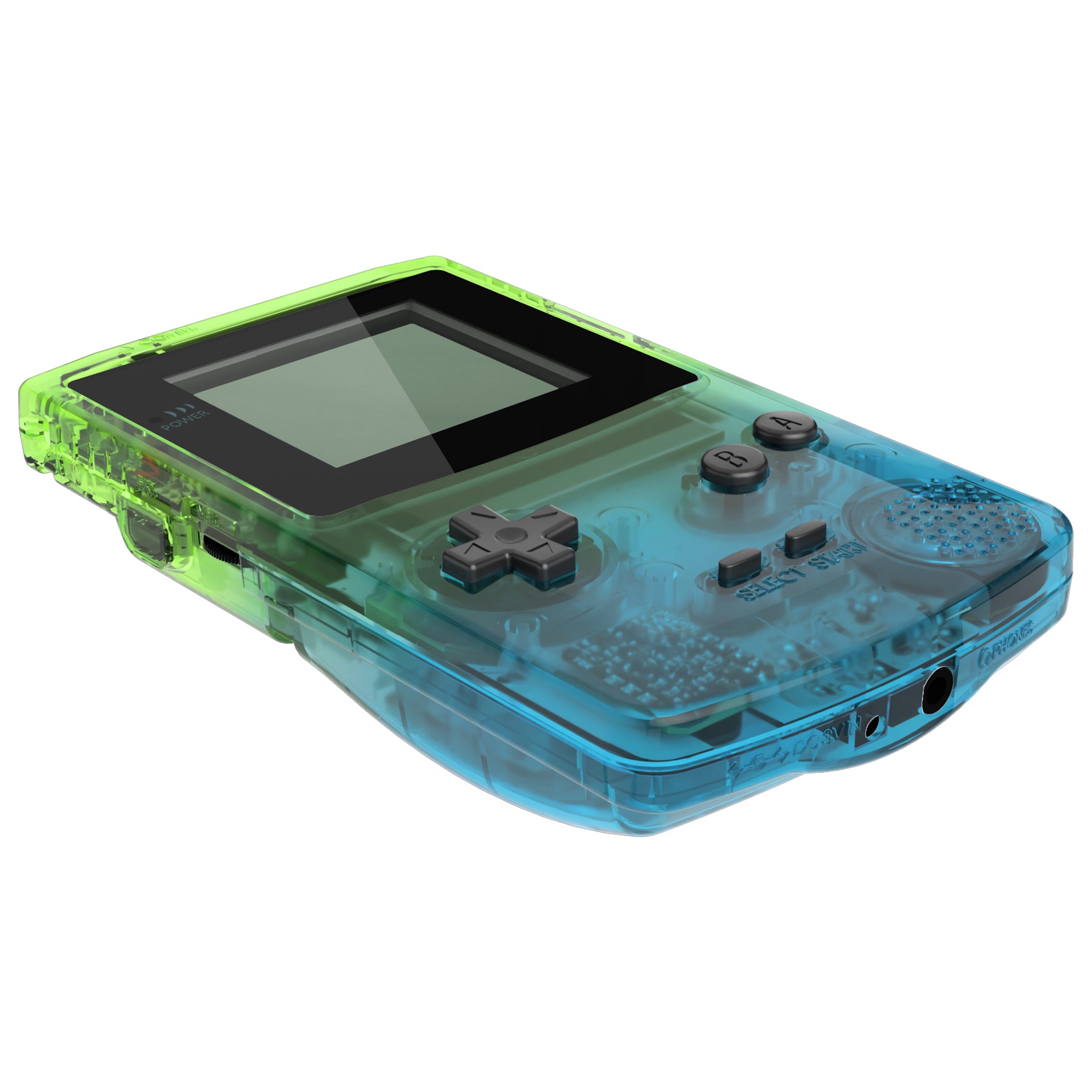 Gameboy Original Recased Green With IPS hot Screen