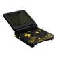 eXtremeRate IPS Ready Upgraded Replacement Full Set Shells with Buttons for Gameboy Advance SP GBA SP, Compatible with Both IPS & Standard LCD - The Great GOLDEN Wave Off Kanagawa - Black