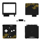 eXtremeRate IPS Ready Upgraded Replacement Full Set Shells with Buttons for Gameboy Advance SP GBA SP, Compatible with Both IPS & Standard LCD - The Great GOLDEN Wave Off Kanagawa - Black