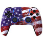 eXtremeRate LUNA Redesigned Replacement Front Shell with Touchpad Compatible with PS5 Controller BDM-010/020/030/040/050 - Impression US Flag