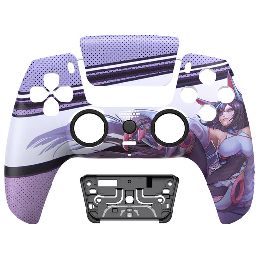 eXtremeRate LUNA Redesigned Replacement Front Shell with Touchpad Compatible with PS5 Controller BDM-010/020/030/040/050 - Neko Mecha