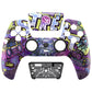 eXtremeRate LUNA Redesigned Replacement Front Shell with Touchpad Compatible with PS5 Controller BDM-010/020/030/040/050 - Street Art