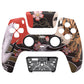 eXtremeRate LUNA Redesigned Replacement Front Shell with Touchpad Compatible with PS5 Controller BDM-010/020/030/040/050 - Tiger & Crane