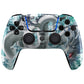 eXtremeRate LUNA Redesigned Replacement Front Shell with Touchpad Compatible with PS5 Controller BDM-010/020/030/040/050 - Jade Dragon - Cloud Dominator