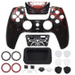 eXtremeRate LUNA Redesigned Replacement Front Shell with Touchpad Compatible with PS5 Controller BDM-010/020/030/040/050 - Spider Armor