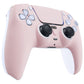 eXtremeRate LUNA Redesigned Replacement Front Shell with Touchpad Compatible with PS5 Controller BDM-010 BDM-020 BDM-030 - Cherry Blossoms Pink eXtremeRate