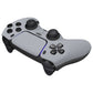 eXtremeRate LUNA Redesigned Replacement Front Shell with Touchpad Compatible with PS5 Controller BDM-010 BDM-020 BDM-030 - New Hope Gray eXtremeRate
