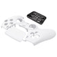 eXtremeRate LUNA Redesigned Replacement Front Shell with Touchpad Compatible with PS5 Controller BDM-010 BDM-020 BDM-030 - White eXtremeRate