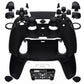 eXtremeRate LUNA Redesigned Replacement Full Set Shells with Buttons Compatible with PS5 Controller BDM-030/040 - Black eXtremeRate