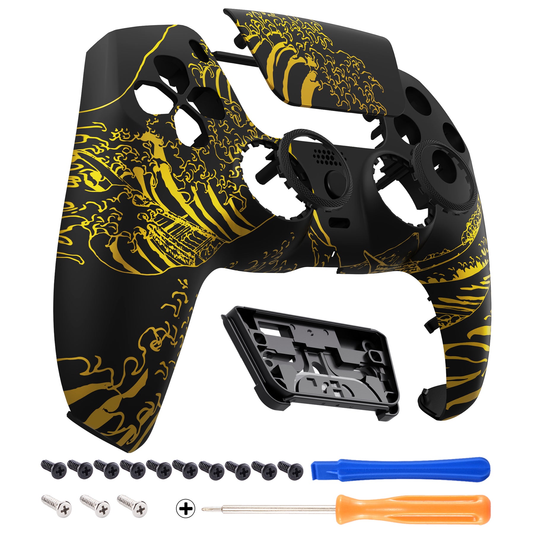eXtremeRate Guscio anteriore di ricambio con touchpad compatibile con controller PS5 - I'm eXtremeRate Guscio anteriore di ricambio con touchpad compatibile con controller PS5 - I'm