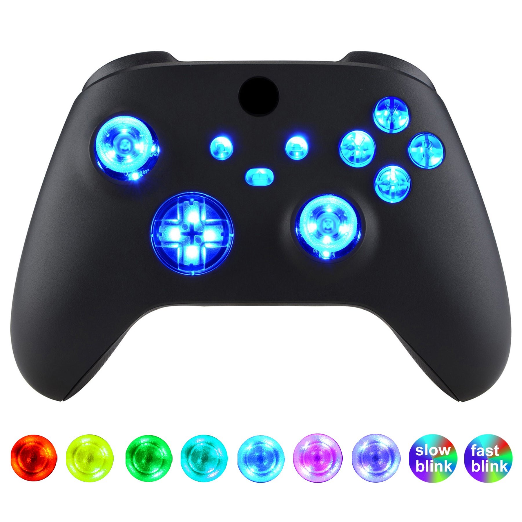 Multi-Colors Luminated DTF V2 LED Kit for Xbox Series X/S Controller ...