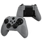 eXtremeRate PlayVital Protective Anti-Slip Silicone Case with Thumb Grips Caps for Xbox One Elite Series 2 & Elite 2 Core Controller - New Hope Gray