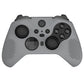 eXtremeRate PlayVital Protective Anti-Slip Silicone Case with Thumb Grips Caps for Xbox One Elite Series 2 & Elite 2 Core Controller - New Hope Gray