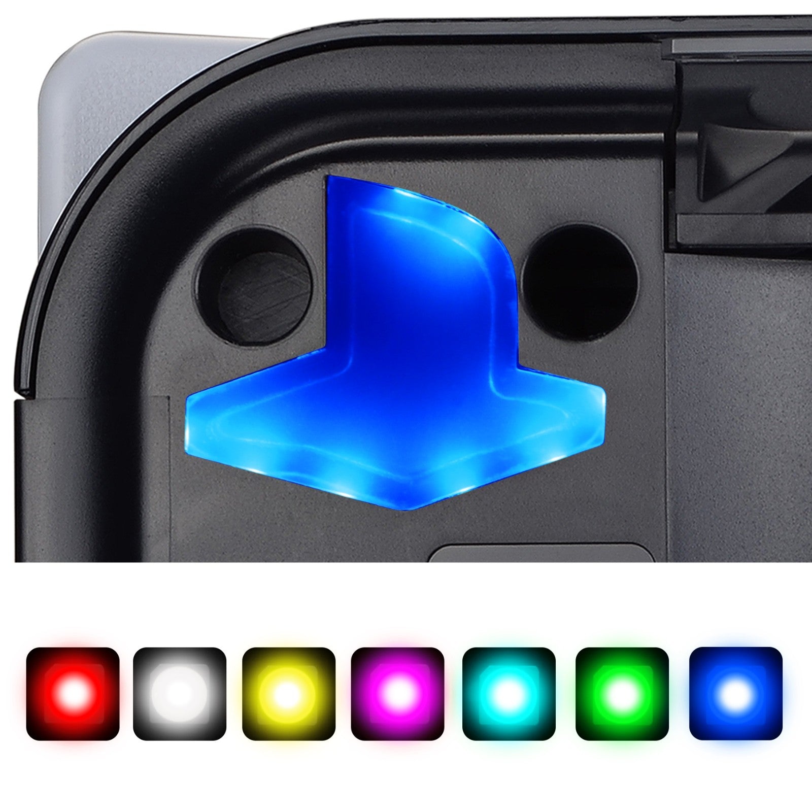 eXtremeRate 7 Colors 24 Effects RGB Logo LED for PS5 Console ...