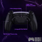 eXtremeRate RISE4 Plus MAX Back Paddles Kit with Clicky Trigger Stops & Rubberized Grip for PS5 Controller BDM-030/040 /050 - Rubberized Black