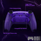 eXtremeRate RISE Plus MAX Back Paddles Kit with Clicky Trigger Stops & Rubberized Grip for PS5 Controller BDM-030/040/050 - Galactic Purple