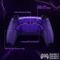 eXtremeRate RISE4 Plus MAX Back Paddles Kit with Clicky Trigger Stops & Rubberized Grip for PS5 Controller BDM-030/040 /050 - Rubberized Galactic Purple