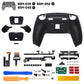 eXtremeRate RISE Plus MAX Back Paddles Kit with Clicky Trigger Stops & Rubberized Grip for PS5 Controller BDM-030/040 /050 - Rubberized Black