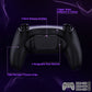 eXtremeRate RISE Plus MAX Back Paddles Kit with Clicky Trigger Stops & Rubberized Grip for PS5 Controller BDM-030/040 /050 - Rubberized Black