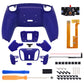 eXtremeRate Remappable RISE4 Remap Kit for PS5 Controller BDM-030/040/050 - Rubberized Cobalt Blue