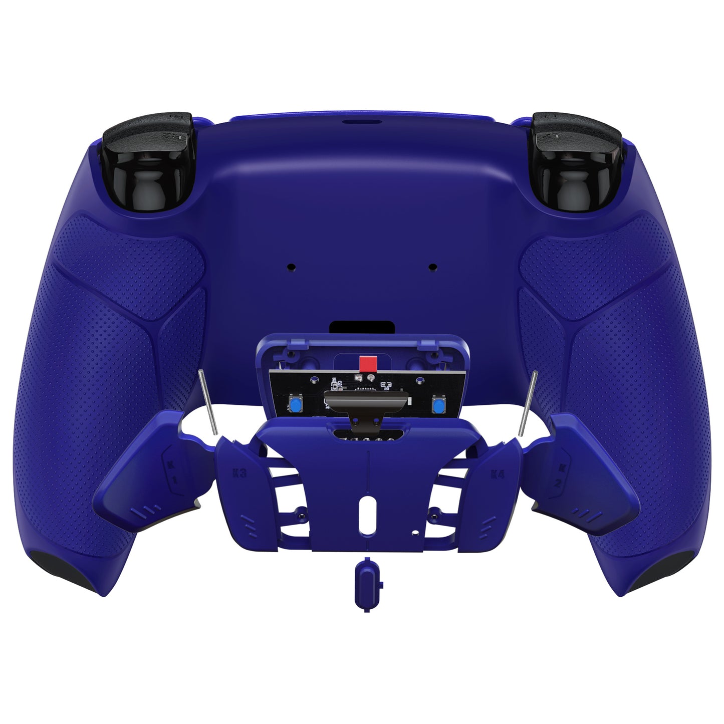 eXtremeRate Remappable RISE 4.0 Remap Kit for PS5 Controller BDM-030/040 - Rubberized Cobalt Blue