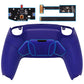 eXtremeRate Remappable RISE4 Remap Kit for PS5 Controller BDM-010/020 - Rubberized Cobalt Blue