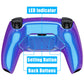 eXtremeRate Remappable RISE4 V3 Remap Kit for PS5 Controller BDM-030/040/050 - Chameleon Purple Blue