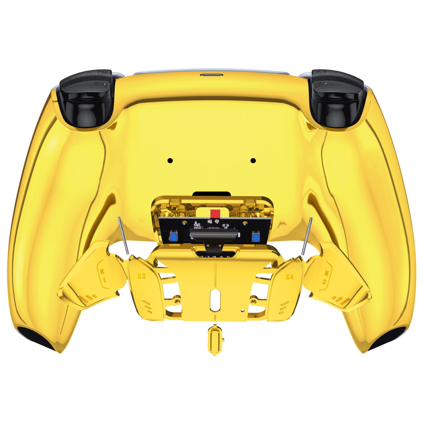 eXtremeRate Remappable RISE4 V3 Remap Kit for PS5 Controller BDM-030/040/050 - Chrome Gold