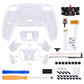 eXtremeRate Remappable RISE4 V3 Remap Kit for PS5 Controller BDM-030/040/050 - Clear