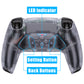 eXtremeRate Remappable RISE4 V3 Remap Kit for PS5 Controller BDM-030/040/050 - Clear