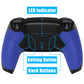 eXtremeRate Remappable RISE4 V3 Remap Kit for PS5 Controller BDM-030/040/050 - Rubberized Blue